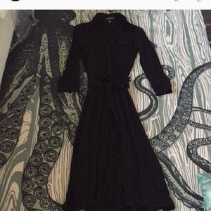 CLUB MONACO black shirtdress